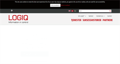 Desktop Screenshot of logiq.no