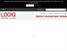Tablet Screenshot of logiq.no
